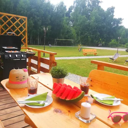 Resort Grabska Osada - 100m Od Suntago Park-domki Ogrzewane Caloroczne