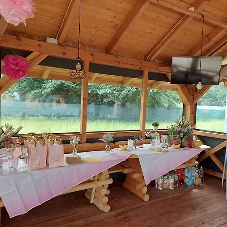 Grabska Osada - 100m Od Suntago Park-domki Ogrzewane Caloroczne 리조트 Mszczonów