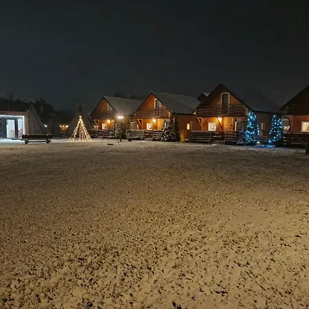 Resort Grabska Osada - 100m Od Suntago Park-domki Ogrzewane Caloroczne