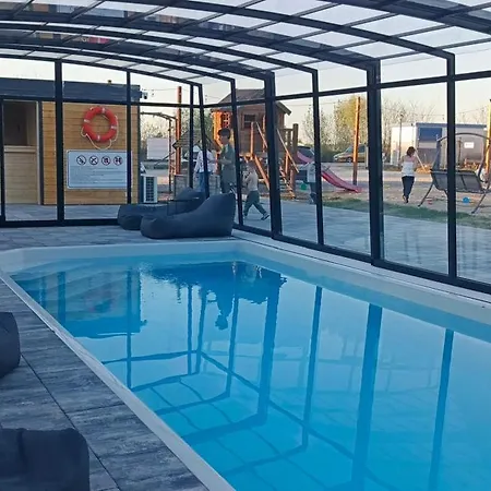 Grabska Osada - 100m Od Suntago Park-domki Ogrzewane Caloroczne *