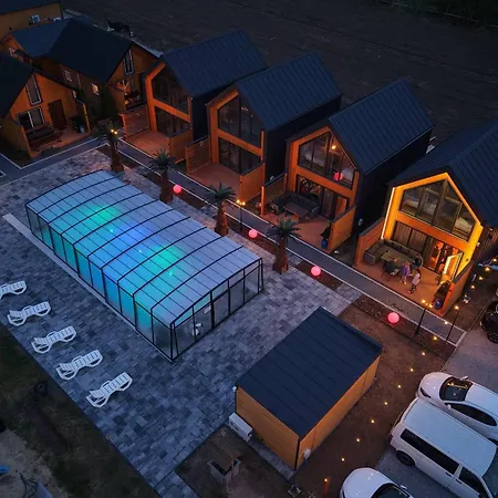 Resort Grabska Osada - 100m Od Suntago Park-domki Ogrzewane Caloroczne *