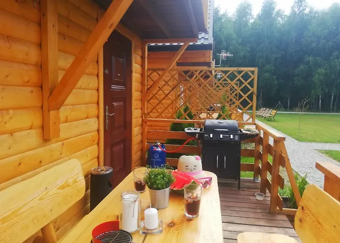 Grabska Osada - 100m Od Suntago Park-domki Ogrzewane Caloroczne *