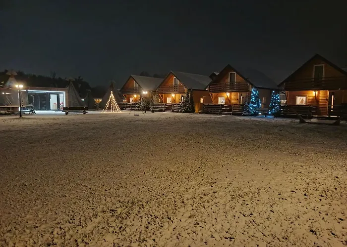 Θέρετρο Grabska Osada - 100m Od Suntago Park-domki Ogrzewane Caloroczne